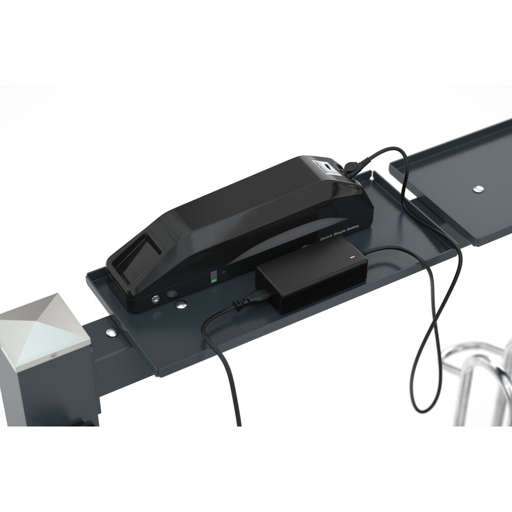 Produktabbildung Nr. 3: Opbergvak voor laadmodule wsm®, voor 1 plaats, antracietgrijs