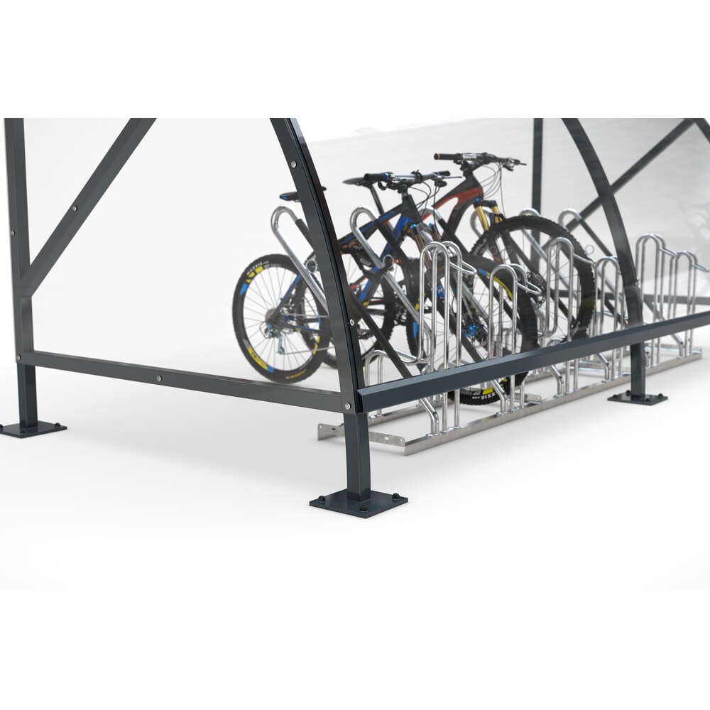 N° de l'image du produit 3 : Auvent pivotant en Structure cintrée, largeur 2,040 mm, gris anthracite RAL 7016