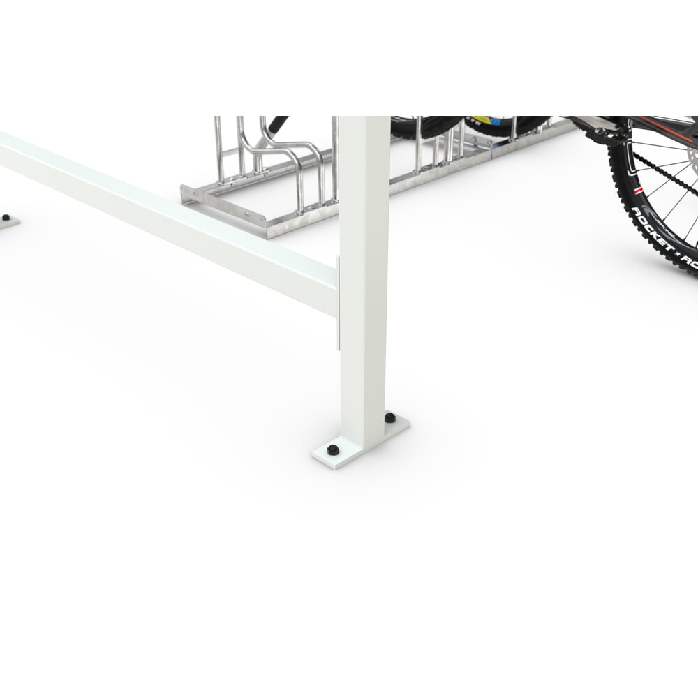 Produktabbildung Nr. 2: Abri wsm®, 1 côté, module de base, H x l x P 2 350 x 2 870 x 2 200 mm, RAL 9002