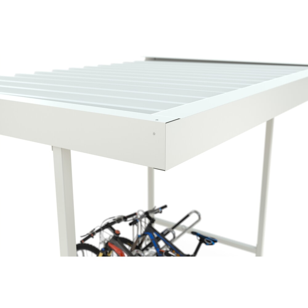Produktabbildung Nr. 4: Abri wsm®, 1 côté, module de base, H x l x P 2 350 x 2 870 x 2 200 mm, RAL 9002
