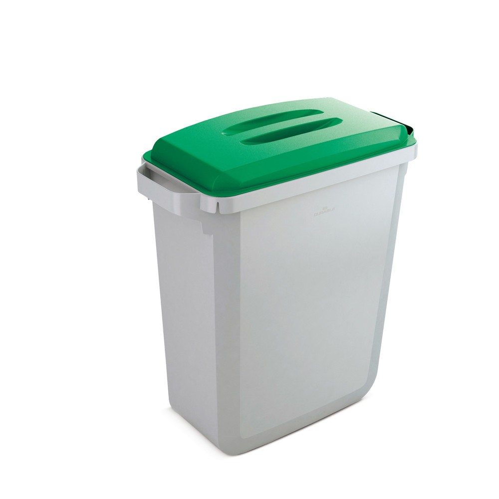 Produktabbildung Nr. 1: Afval- en kringloopafvalbak DURABIN 60 liter, met deksel, PP, grijs/groen
