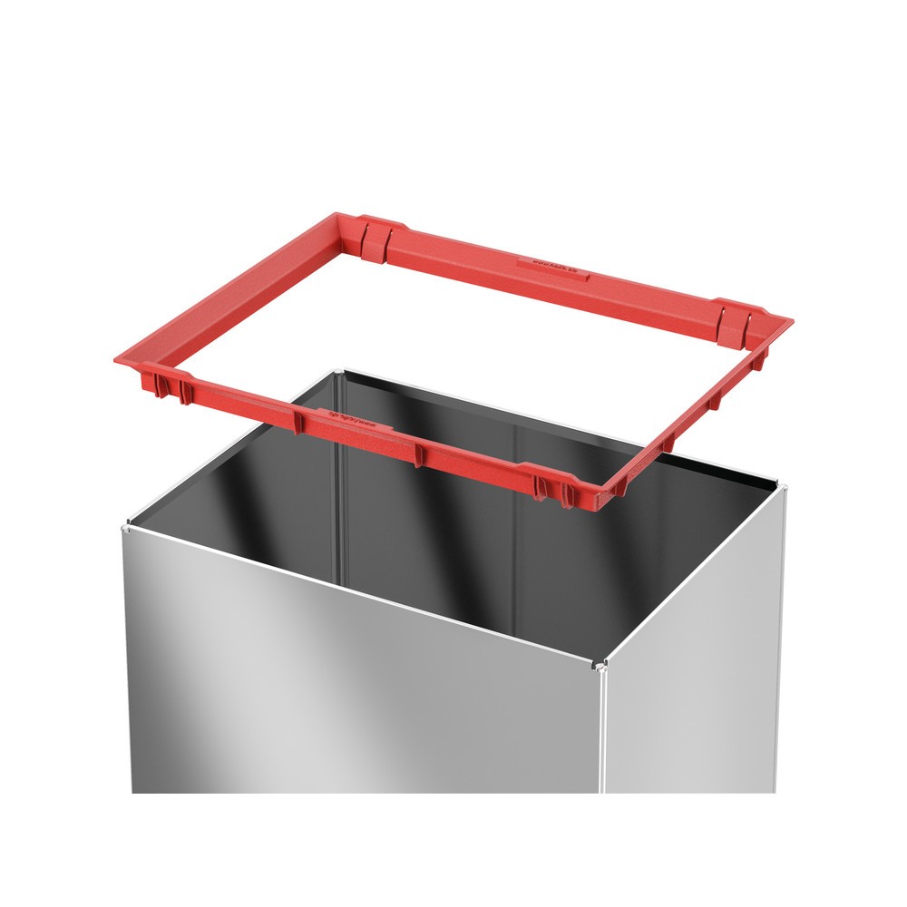 Produktabbildung Nr. 2: Afvalbak Hailo® Big-Box Swing, 40 liter, roestvrij staal