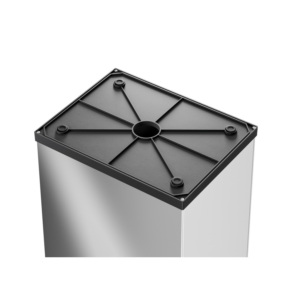 Produktabbildung Nr. 4: Afvalbak Hailo® Big-Box Swing, 40 liter, roestvrij staal