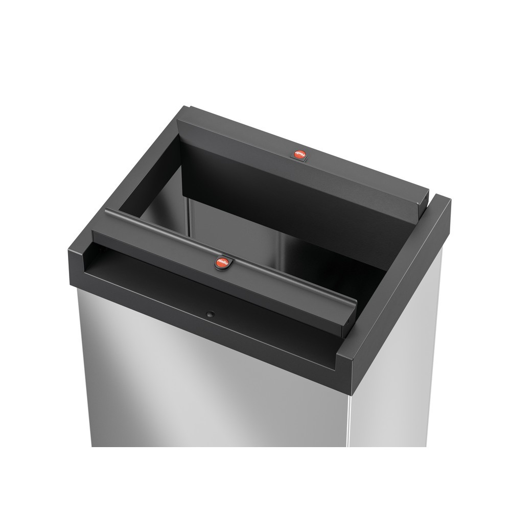 Produktabbildung Nr. 4: Afvalbak Hailo® Big-Box Swing, 60 liter, roestvrij staal