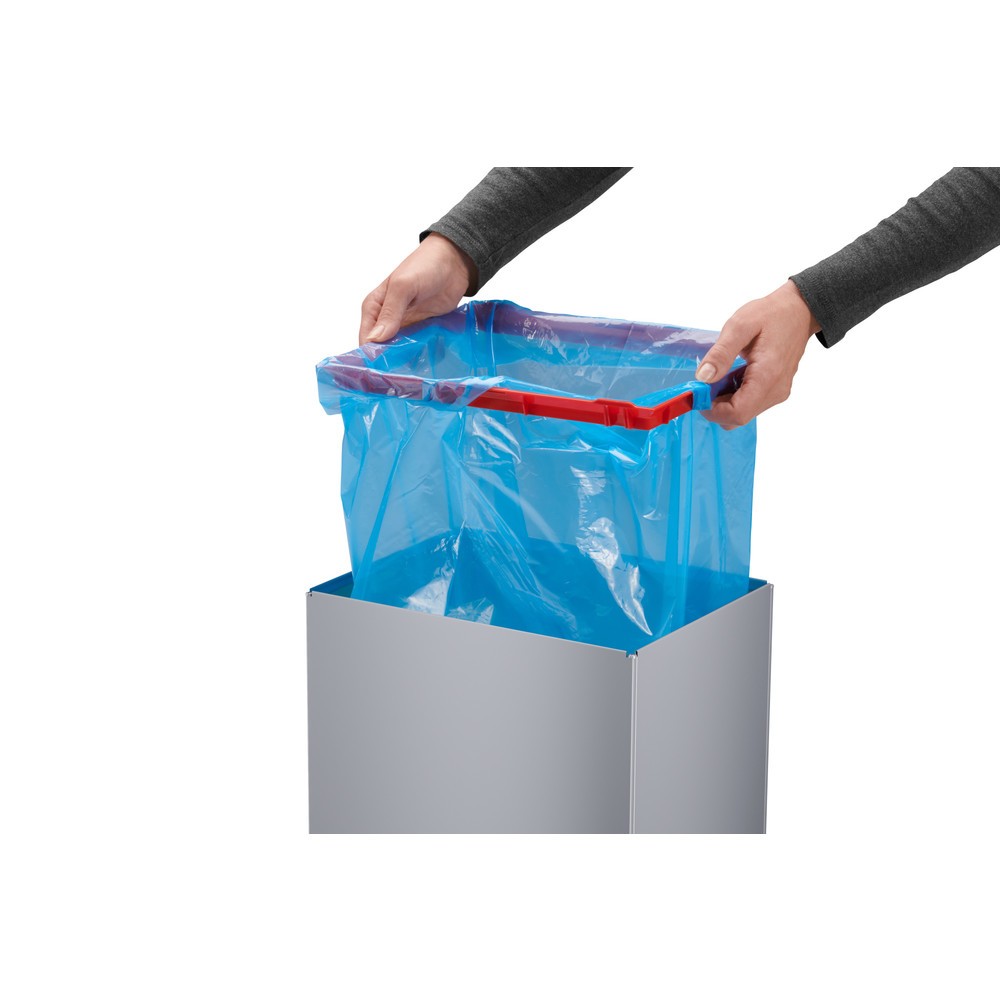 Produktabbildung Nr. 5: Afvalbak Hailo® Big-Box Swing, 60 liter, zilverkleurig