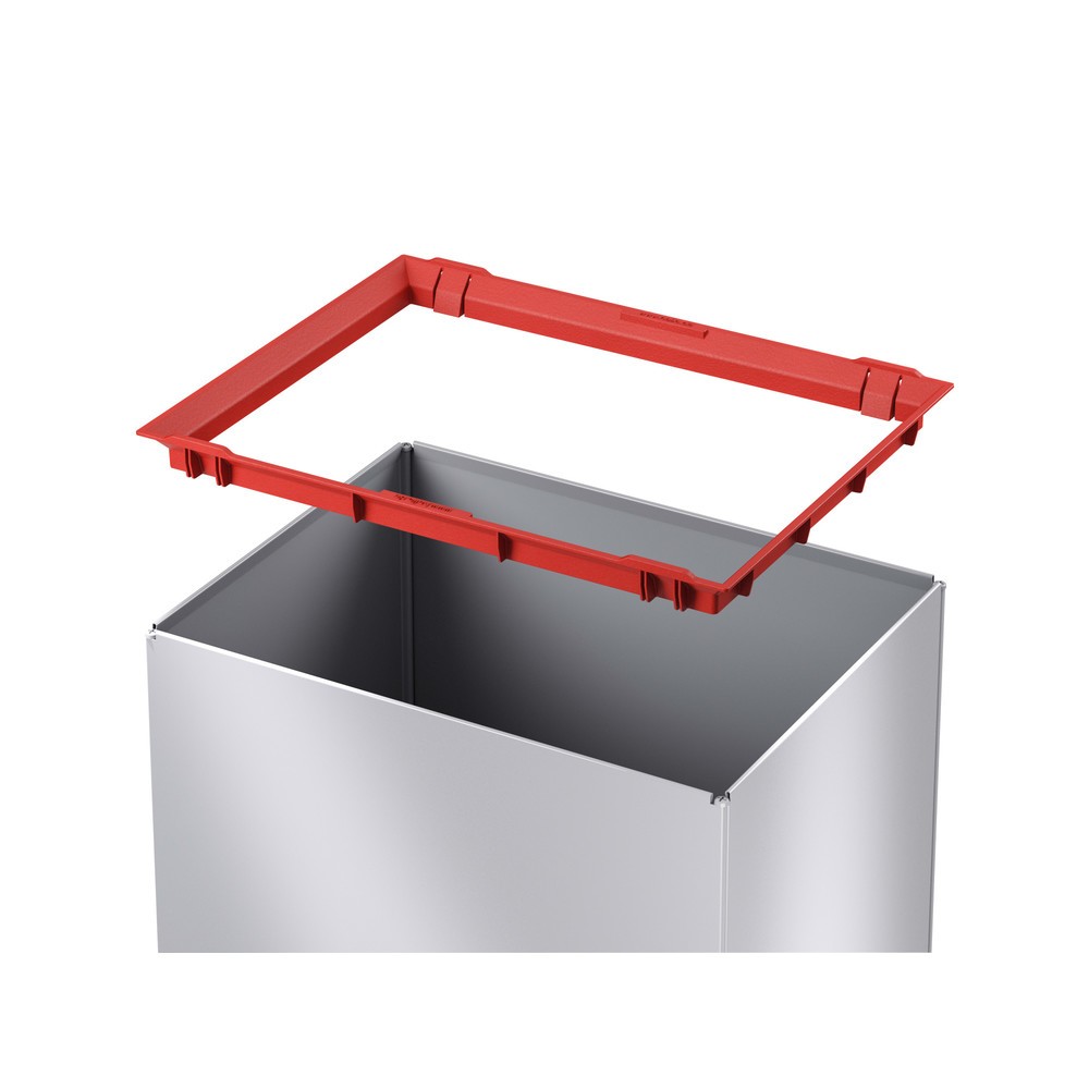 Produktabbildung Nr. 6: Afvalbak Hailo® Big-Box Swing, 60 liter, zilverkleurig