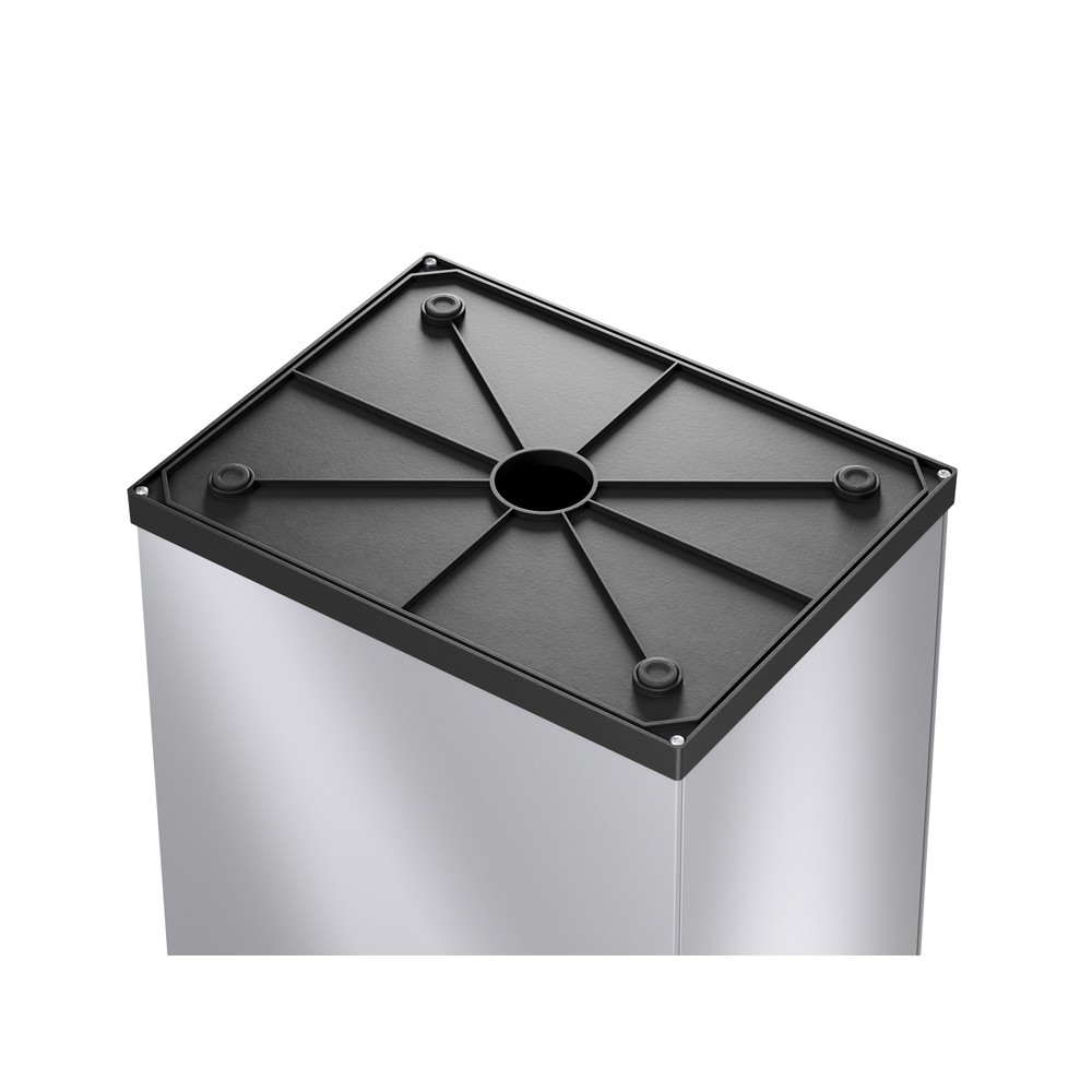 Produktabbildung Nr. 7: Afvalbak Hailo® Big-Box Swing, 60 liter, zilverkleurig