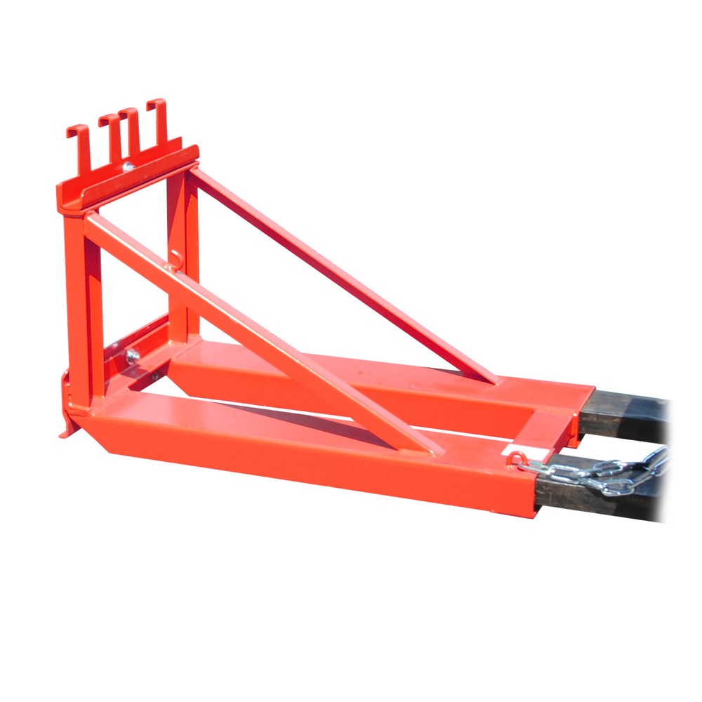 Product afbeelding: Afvalcontainer-heffer Bauer® MH-I, gelakt, vuurrood