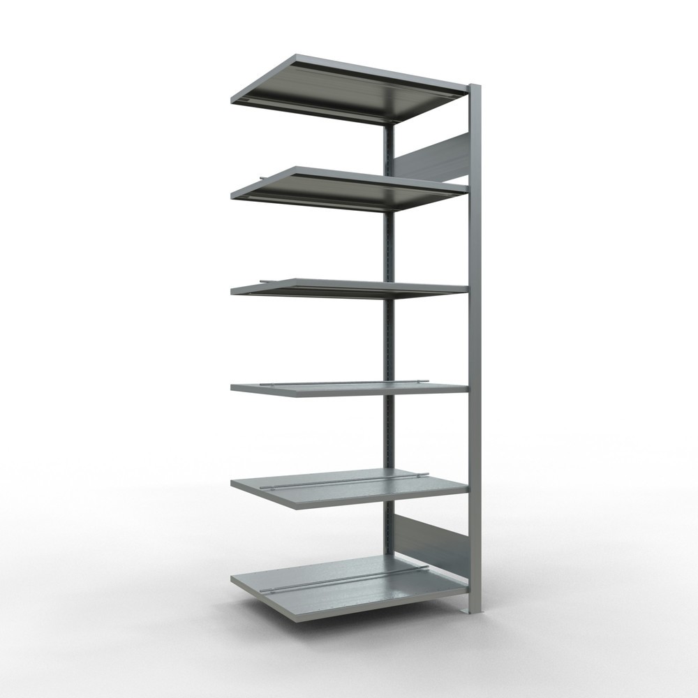 Product afbeelding: Archiefrekken SCHULTE AV, dubbelzijdig, met middenaanslagen, VL 150 kg, hxbxd 2.000 x 750 x 600 mm