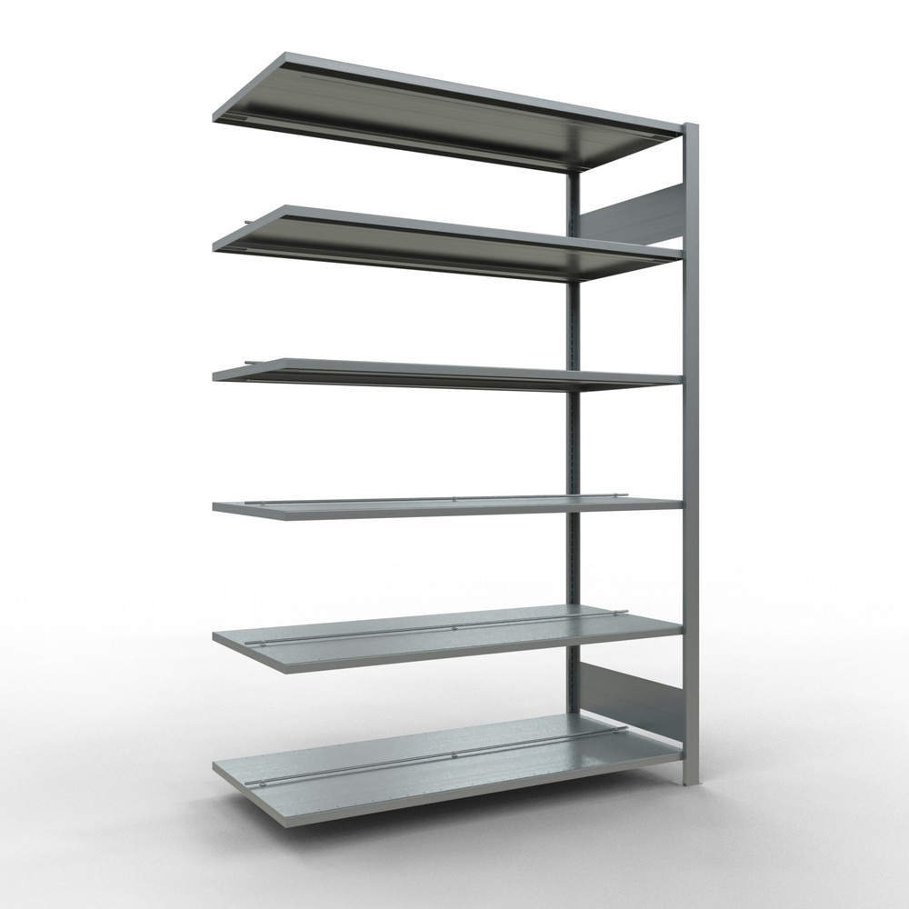 Product afbeelding: Archiefrekken SCHULTE AV, dubbelzijdig, met middenaanslagen, VL 150 kg, hxbxd 2.000 x 1.300 x 600 mm