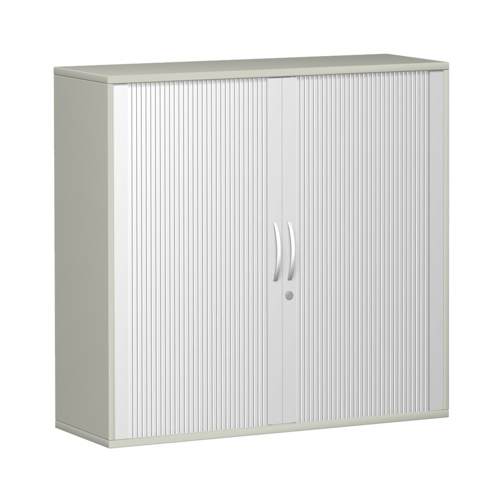 Illustration du produit: Armoire à volet transversal Profi, 3 hauteurs de classeur, largeur 1 200 mm, gris clair