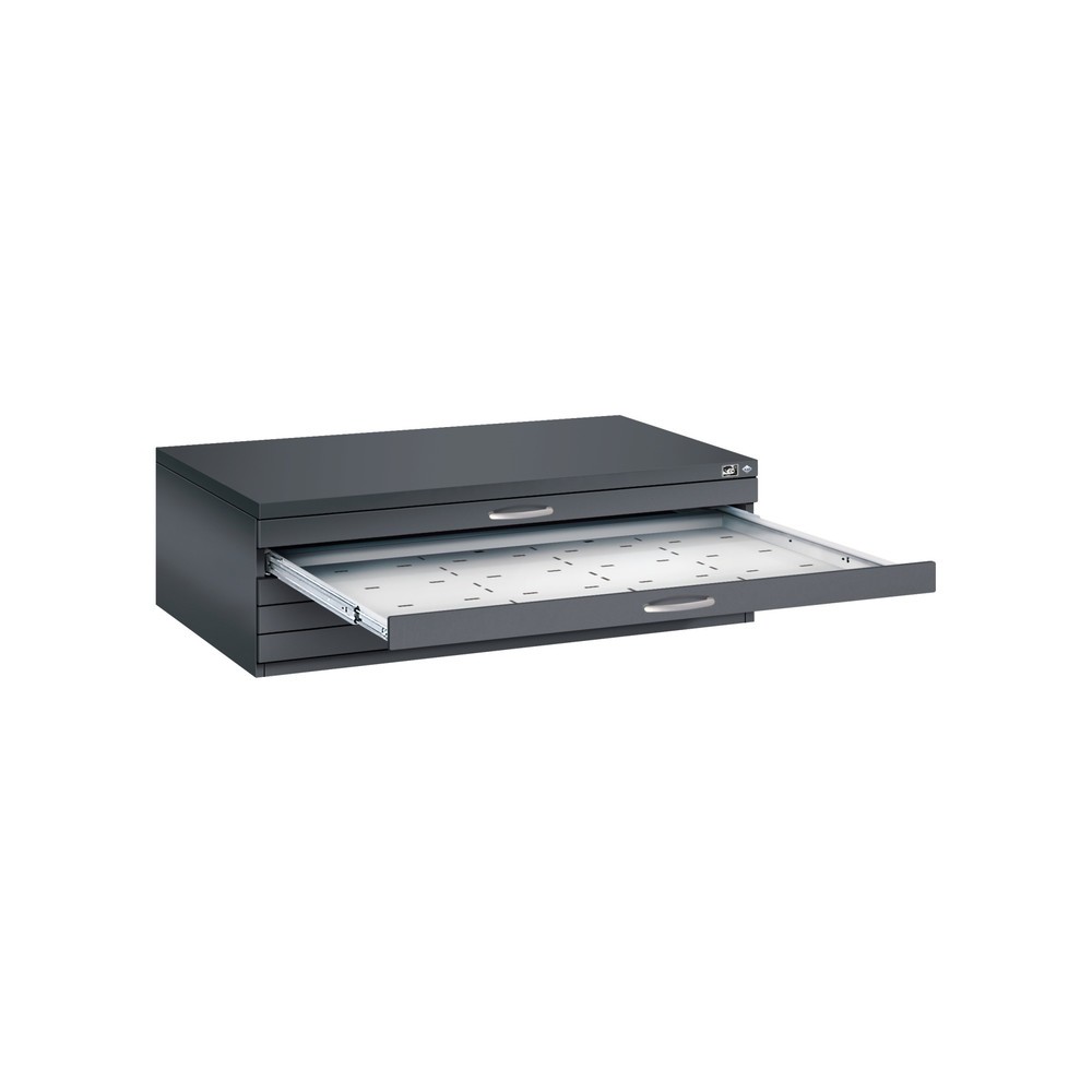 Produktabbildung Nr. 4: Armoire de classement à plat C+P, 5 tiroirs DIN A0, gris noir