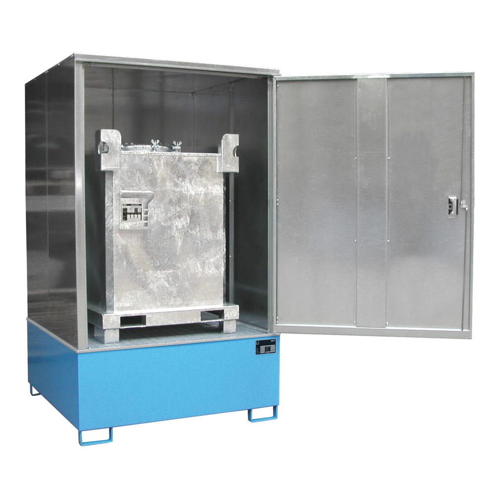 N° de l'image du produit 2 : Armoire de sécurité GS-4 Bauer®, peinte, bleu clair