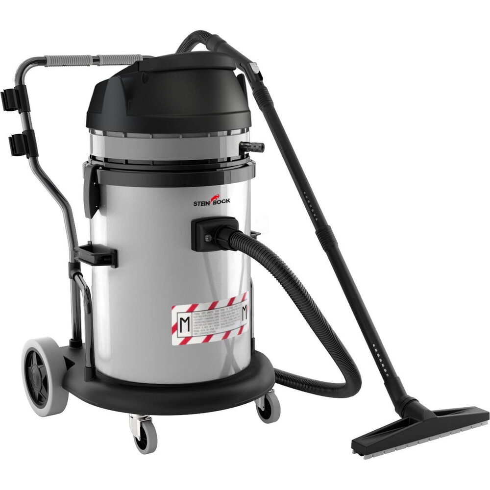 Illustration du produit: Steinbock® aspirateur industriel pour poussières, VS 2/62 M TC PN, classe M, puissance max. 2 400 W, capacité 62 l, acier inoxydable