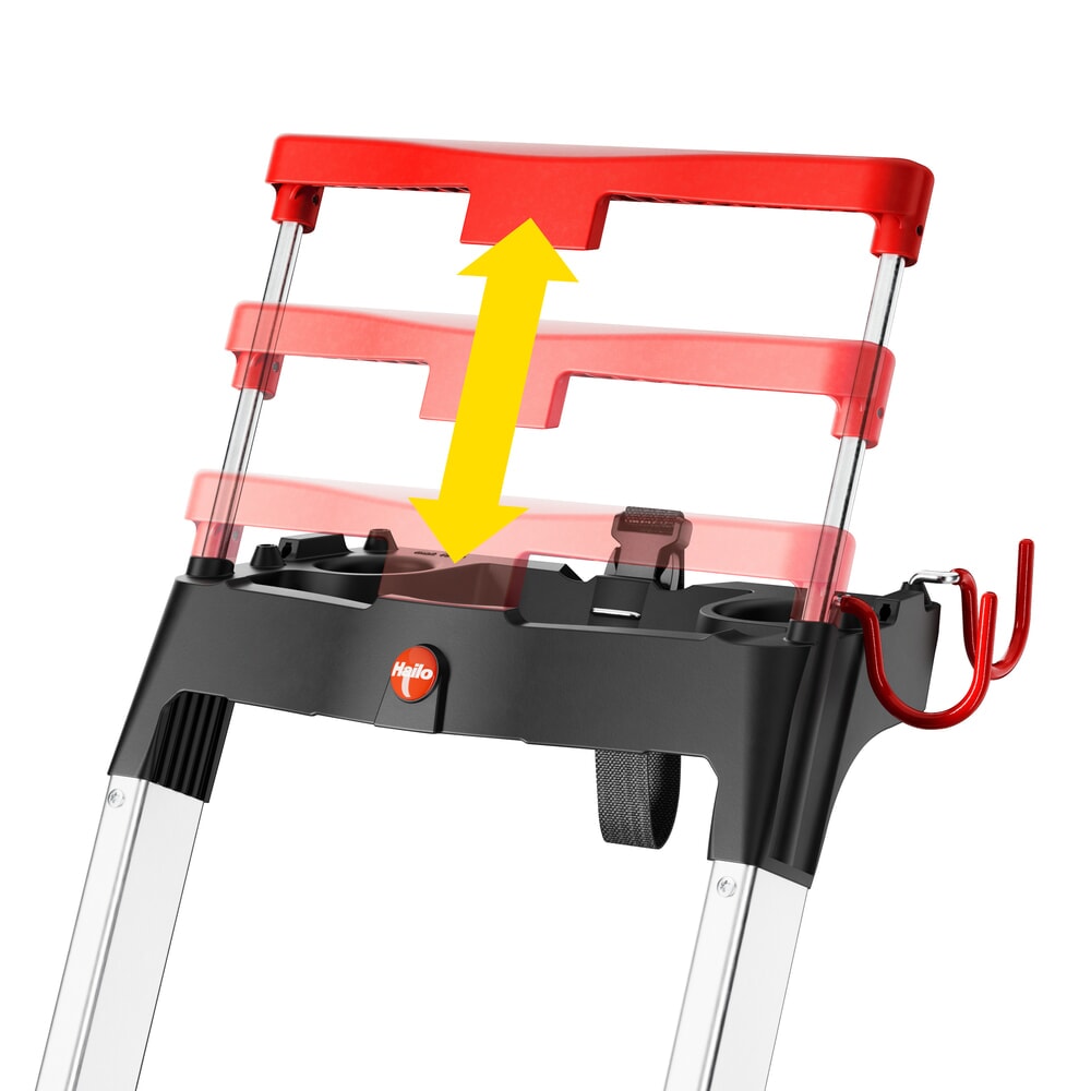 Productafbeelding nr. 5: Trapladder Hailo TopLine, standaard hoogte 0,63 m