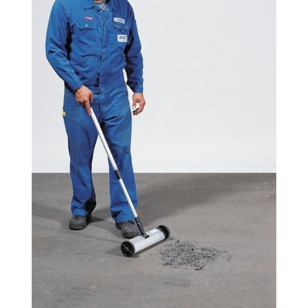 N° de l'image du produit 1 : Denios balai magnétique avec manche télescopique amovible