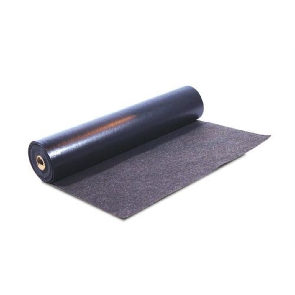 Productafbeelding nr. 1: Denios absorptiedoek vloerbeschermingsrol DENSORB Extra PE, met zwarte PE-poedercoating, 91 cm x 15 m