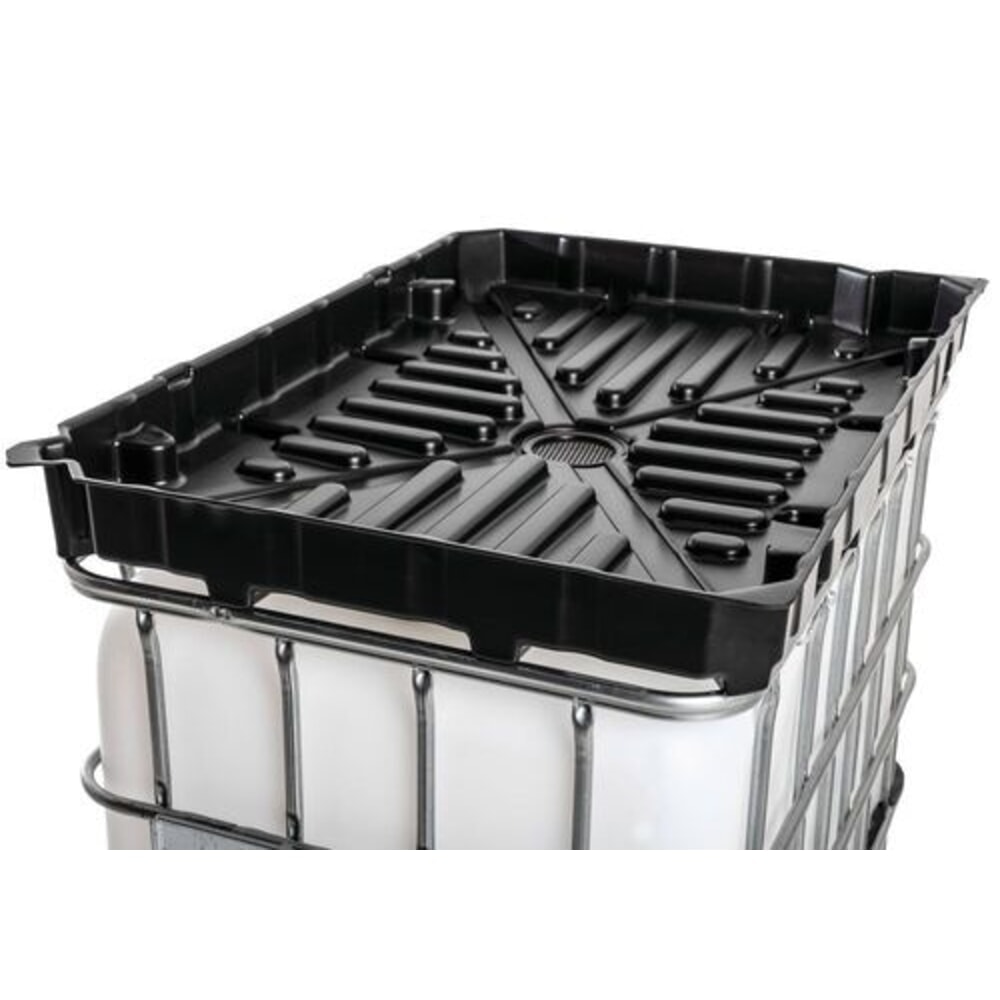 Productafbeelding nr. 1: Denios vatentrechter voor IBC FALCON van PE, afvoeropening Ø 150 mm, type Full Size 600, 40 l