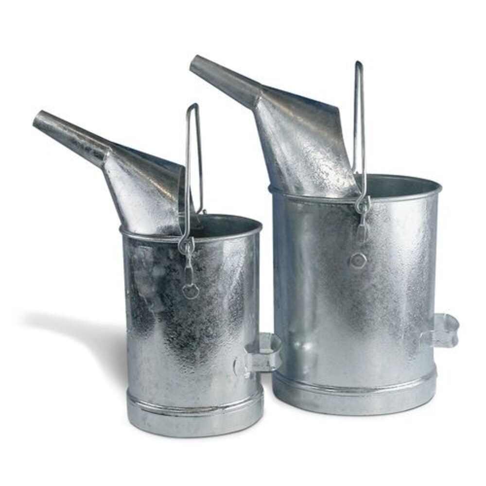 N° de l'image du produit 2 : Denios bidon gradué en tôle d’acier galvanisé, avec échelle interne, adapté à la métrologie légale, 5 l