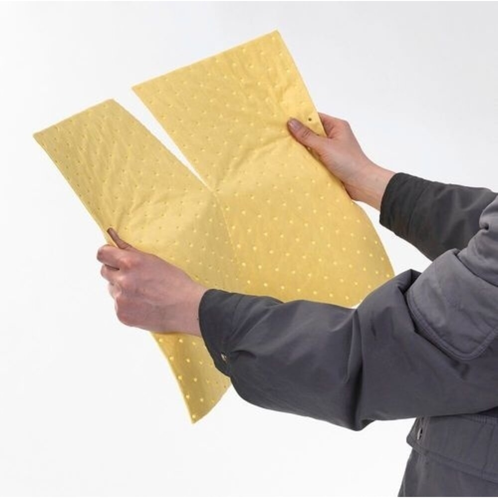 N° de l'image du produit 3 : Denios tapis en non-tissé absorbant DENSORB Economy Single, spécial, épais, 40 x 50 cm, 50 pièces