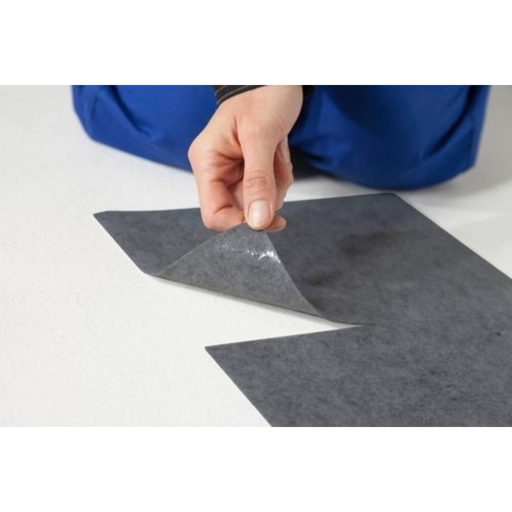 N° de l'image du produit 3 : Denios rouleau de protection de sol en absorbant DENSORB Professional avec revêtement en polyéthylène (PE), 80 cm x 15 m