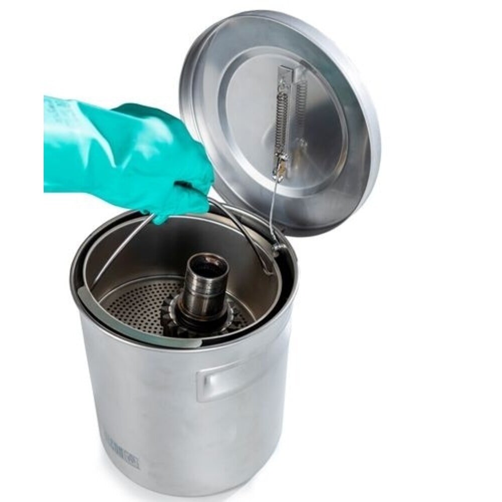 N° de l'image du produit 2 : Denios panier à pièces en acier inoxydable FALCON, pour conteneurs de 8 litres