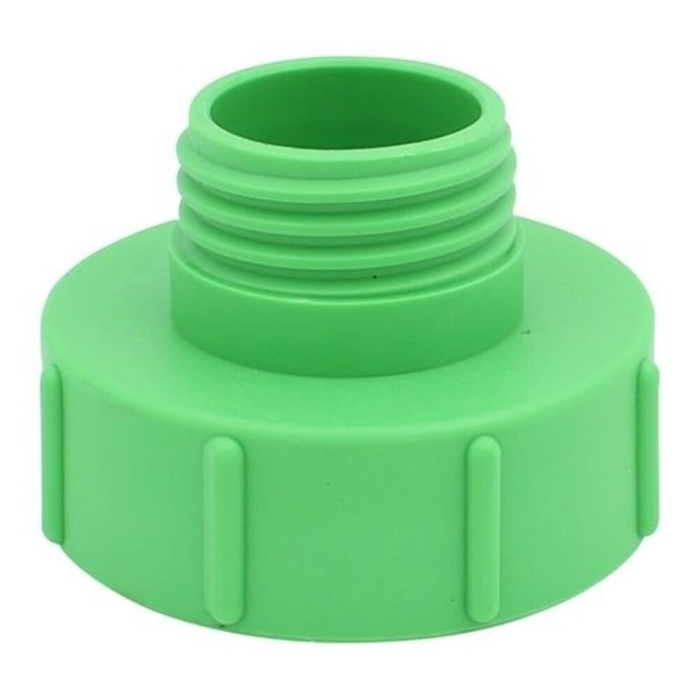N° de l'image du produit 2 : Denios adaptateur IBC, filetage interne S100x8 vers 2 filetages grossiers S60x6 mâle, 3 pièces