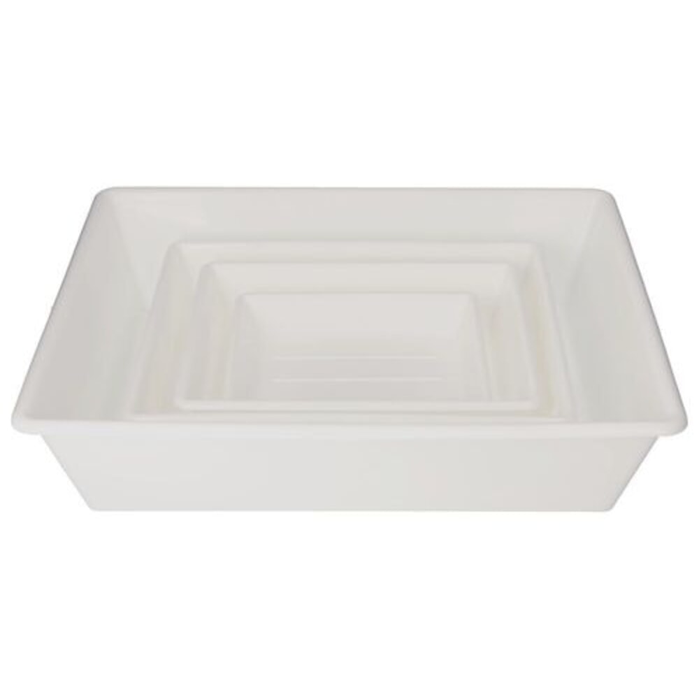 N° de l'image du produit 3 : Denios ensemble de bacs de laboratoire, comprenant quatre bacs de 1, 3, 5 et 15 litres