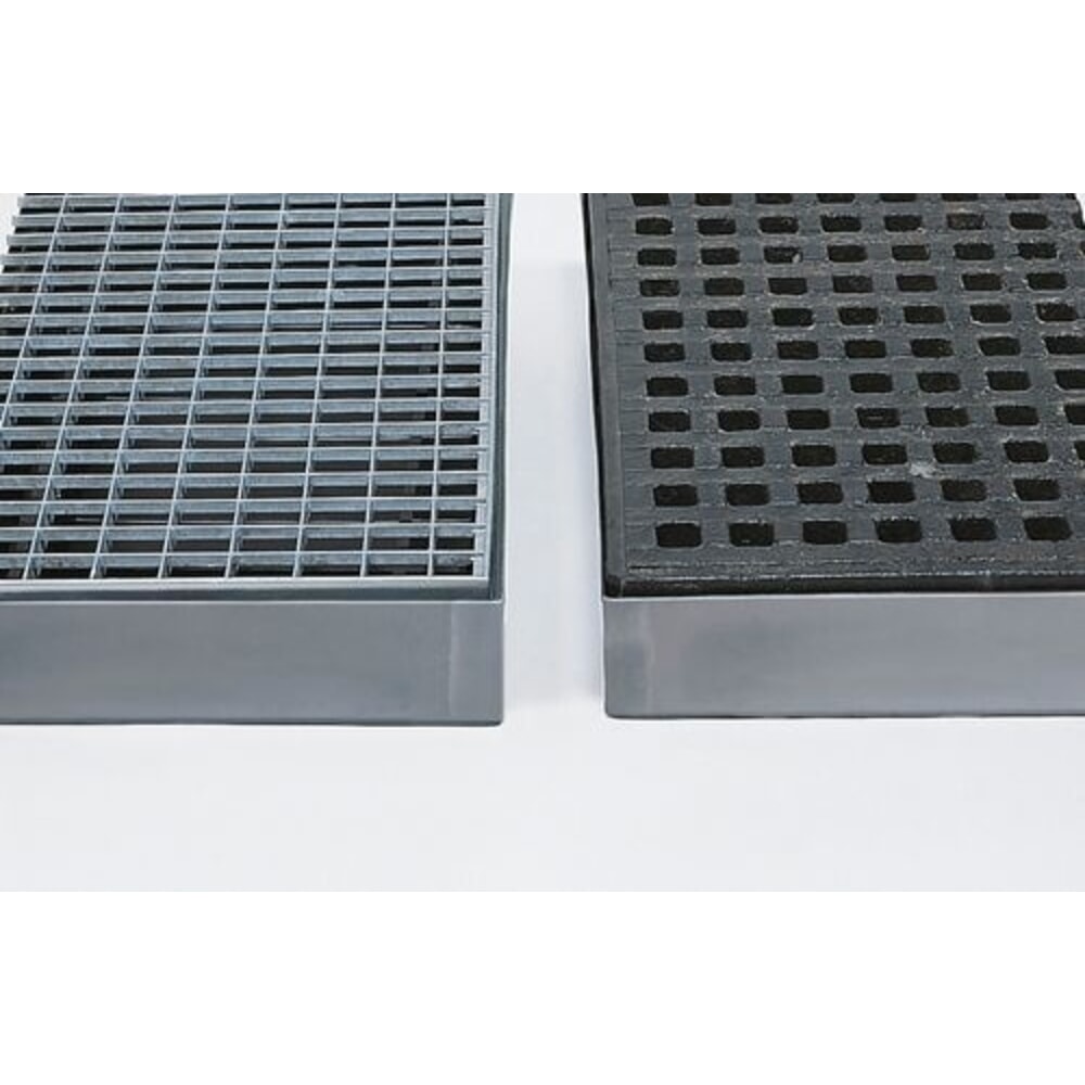 N° de l'image du produit 3 : Denios bac de rétention pour petits bidons classic-line en acier galvanisé, volume de 20 l, H x l x P 120 x 400 x 600 mm