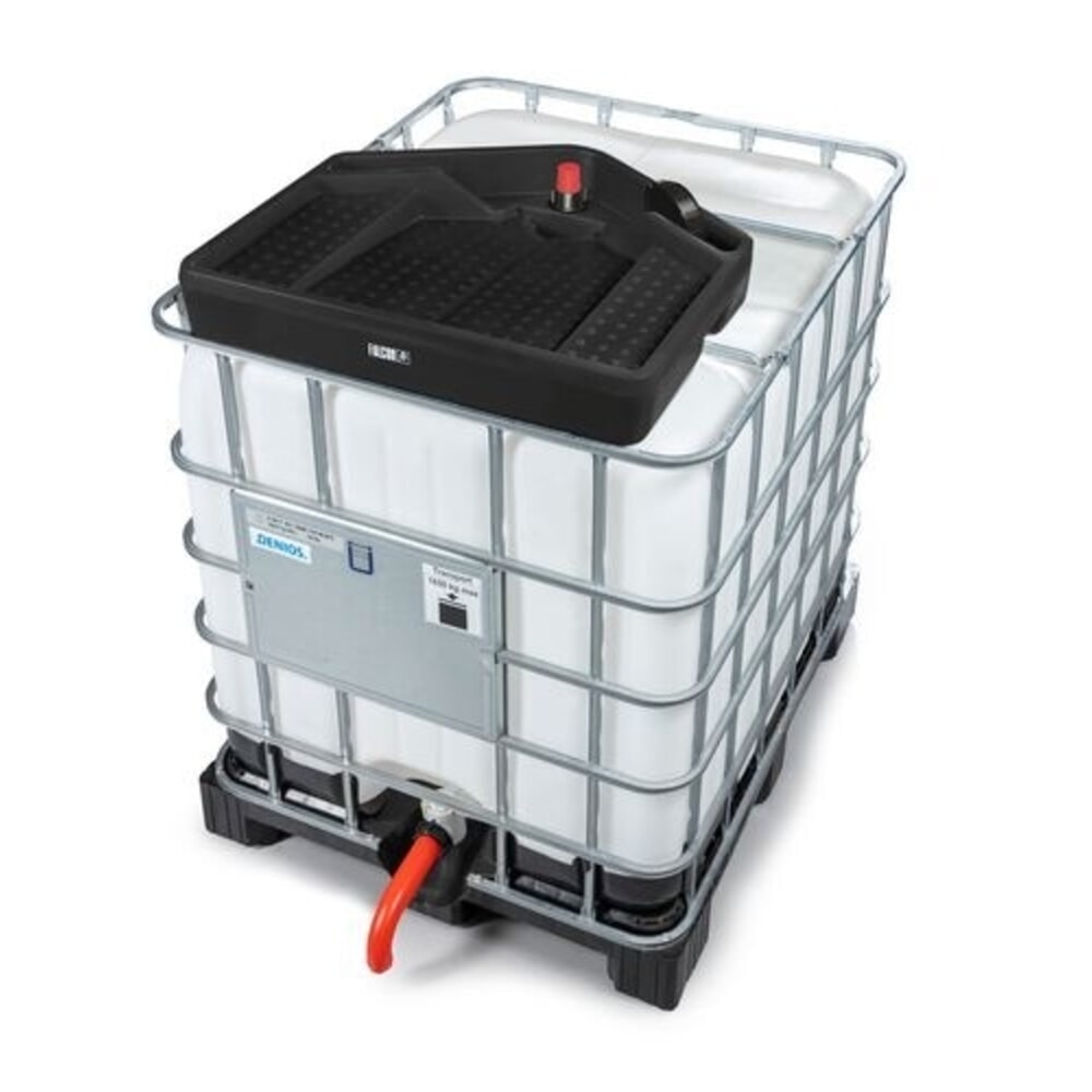 N° de l'image du produit 3 : Denios entonnoir pour IBC FALCON en polyéthylène (PE), 15 l, carré, ouverture de vidange Ø 145 mm