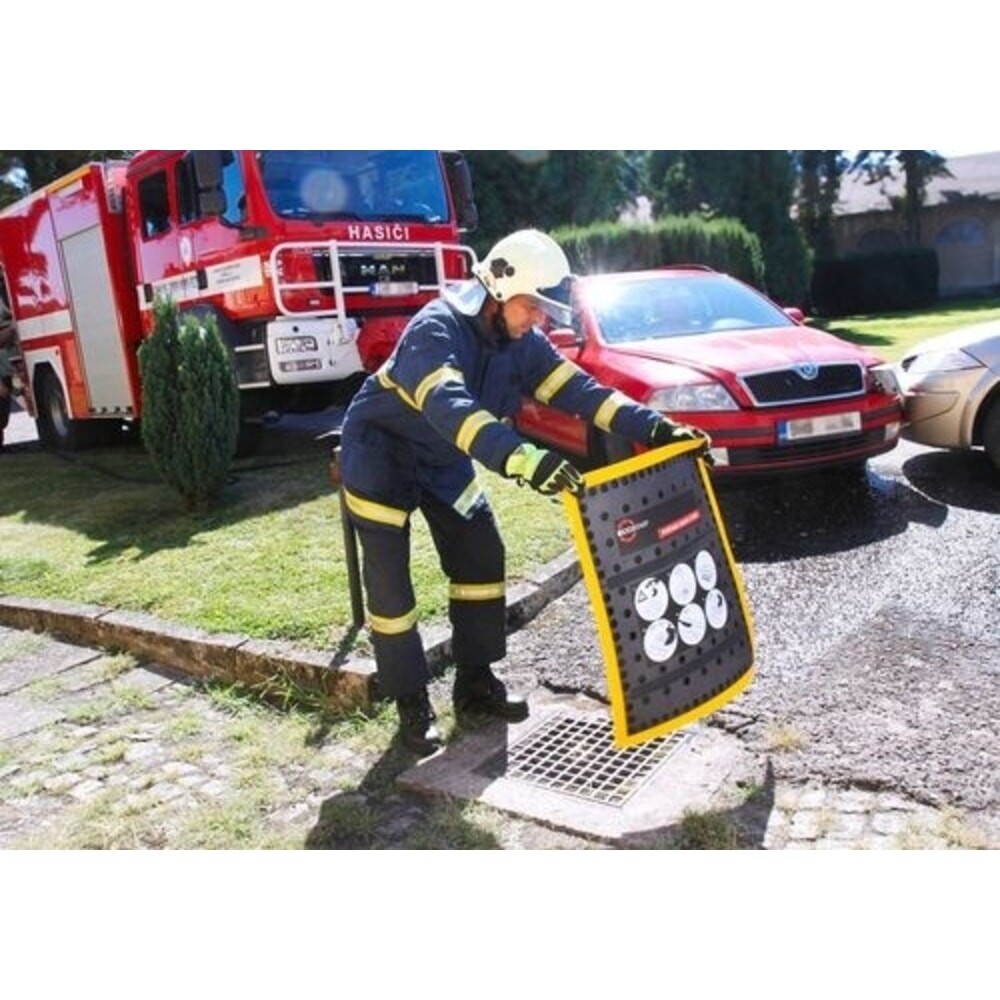 Productafbeelding nr. 3: Denios kanaalbescherming opvouwbare afdekking voor horizontale en verticale afvoeren