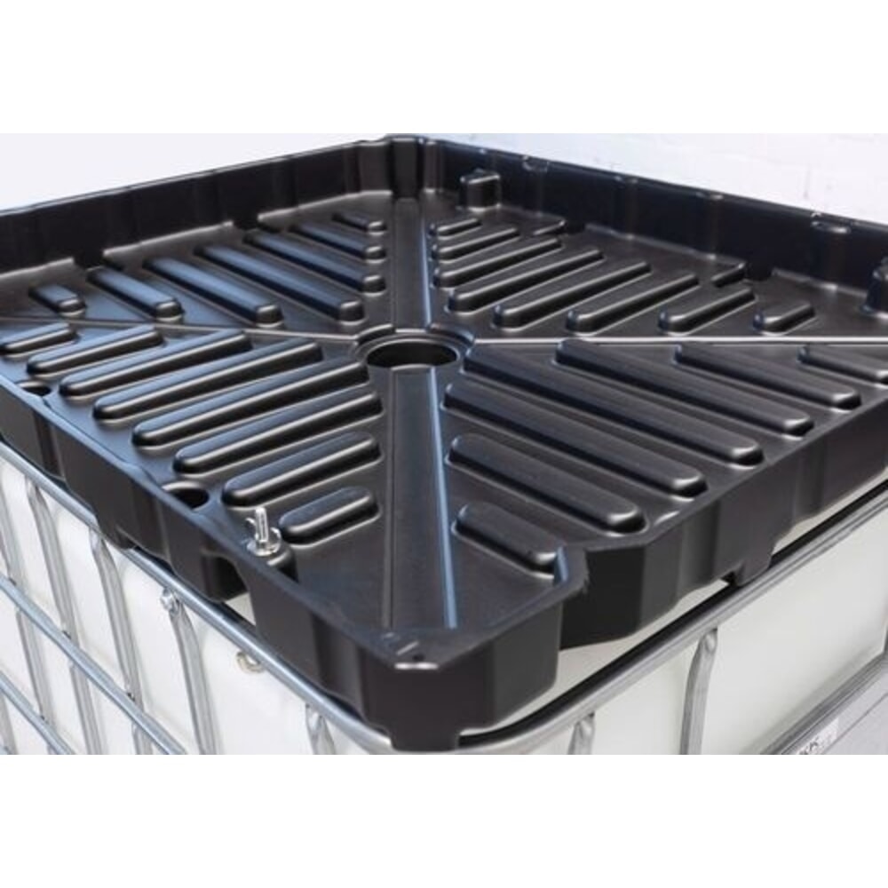 N° de l'image du produit 3 : Denios entonnoir IBC FALCON en polyéthylène (PE), ouverture de vidange Ø 150 mm, type Full Size 1000, 50 l