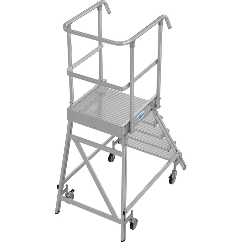 N° de l'image du produit 10 : Échelle à plate-forme KRAUSE®, mobile, hauteur déployée 1,20 m