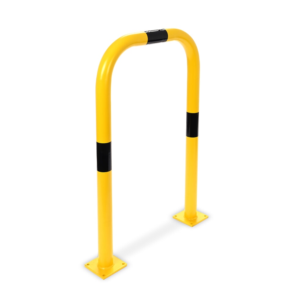 N° de l'image du produit 5 : Steinbock® arceau de protection contre les chocs, usage intérieur, H x L 1 200 x 750 mm, Ø 76 mm