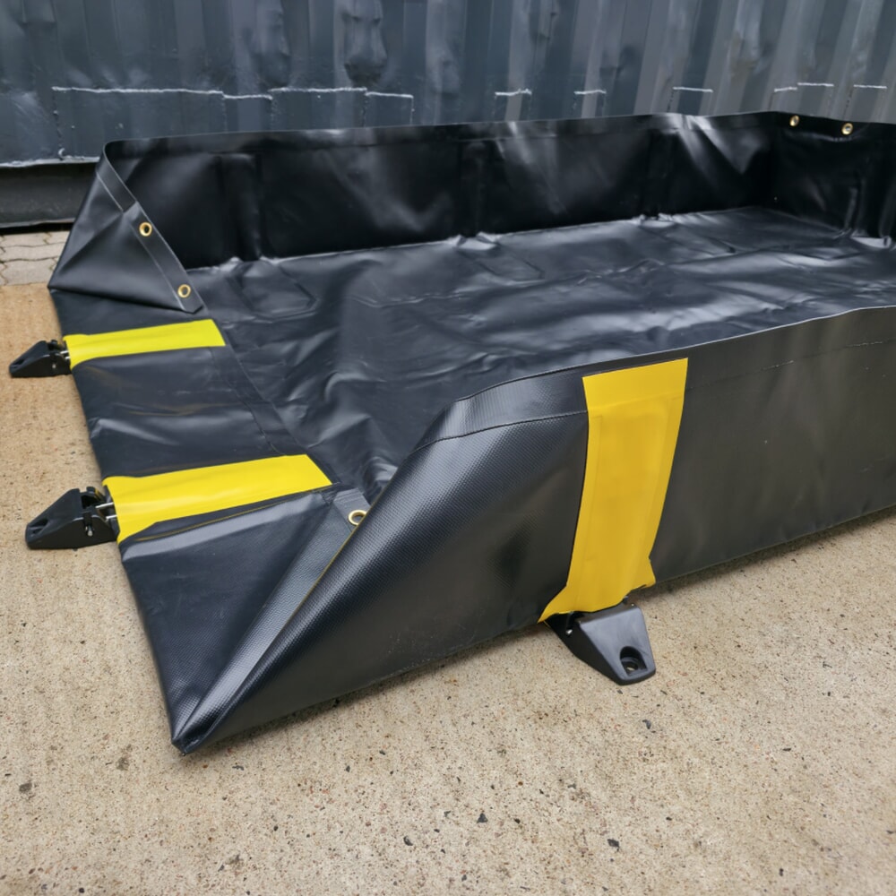 Productafbeelding nr. 13: Steinbock® opvouwbare opvangbak Ultra van polyvinylchloride, hxbxd 305 x 6.100 x 6.100 mm, opvangvolume 11.318 l