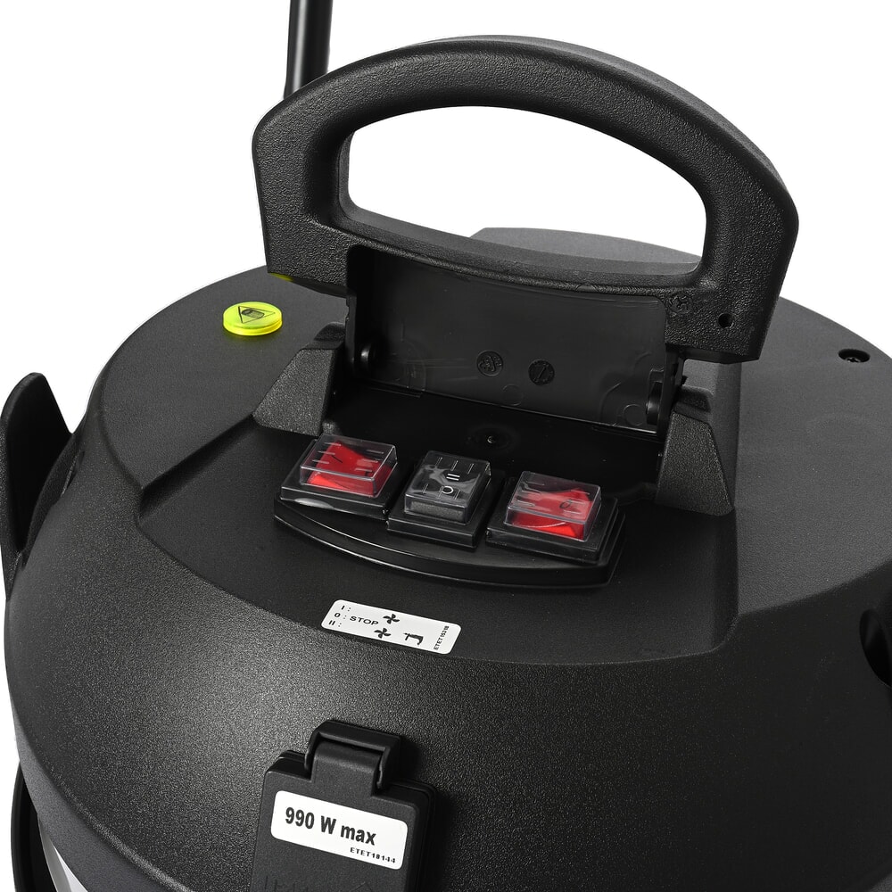 N° de l'image du produit 11 : Steinbock® aspirateur industriel pour poussières, VS 2/62 M TC PN, classe M, puissance max. 2 400 W, capacité 62 l, acier inoxydable