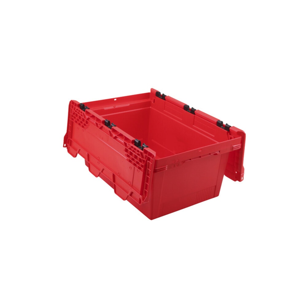 N° de l'image du produit 3 : Allit Eurobox, en polypropylène (PP), haut. x larg. x prof. 199 x 600 x 400 mm, 47 litres, rouge