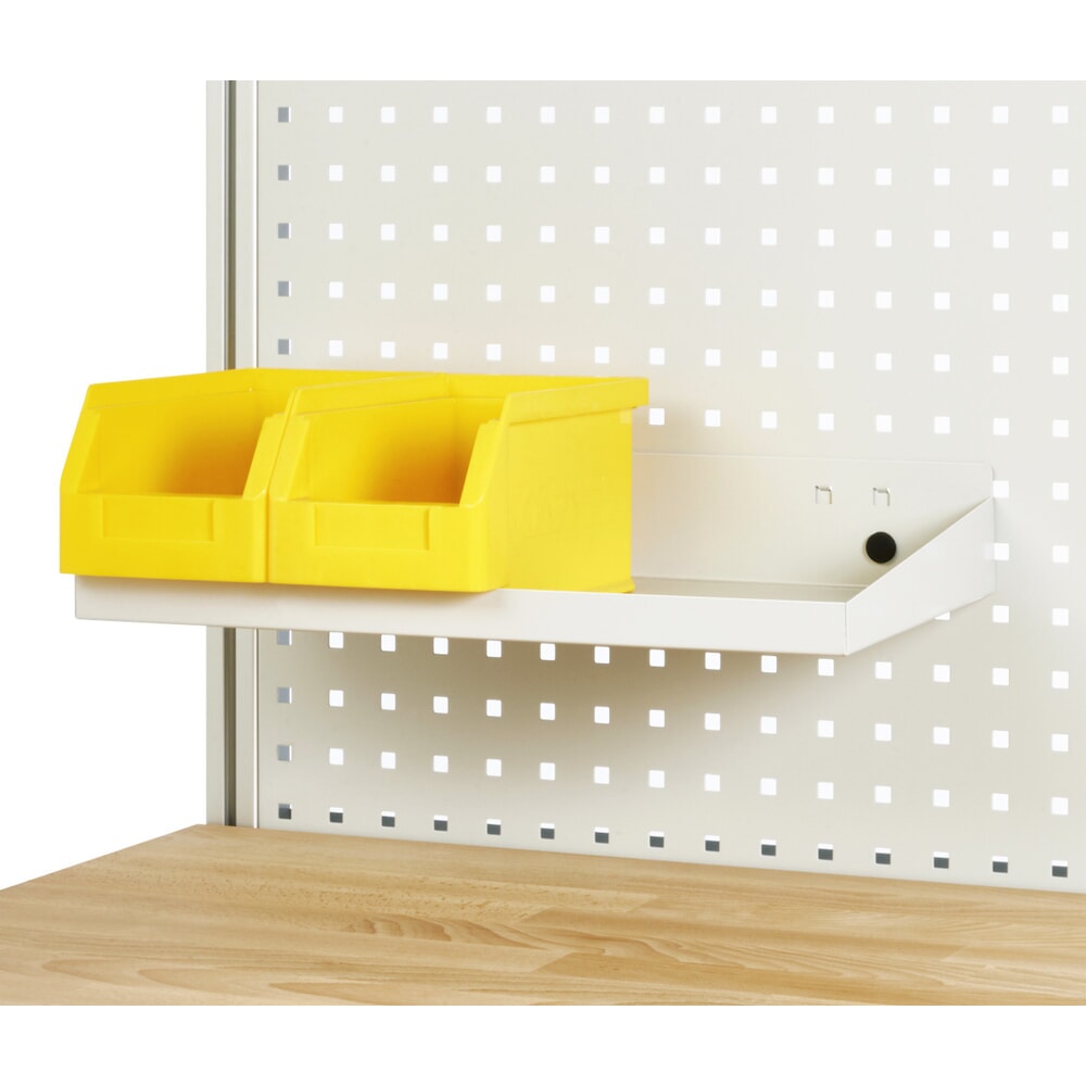 Productafbeelding nr. 11: RAU elektrisch in hoogte verstelbare paktafel-set adlatus 300, opbouw met opbergsysteem voor verpakkingsmateriaal en geperforeerde plaat, hxbxd 1.850‑2.250 mm x 1.500 mm x 1000 mm