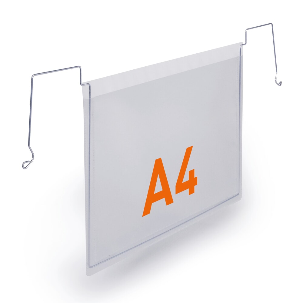 Productafbeelding nr. 4: DURABLE documentenmap met draadbeugels, A4 liggend, open