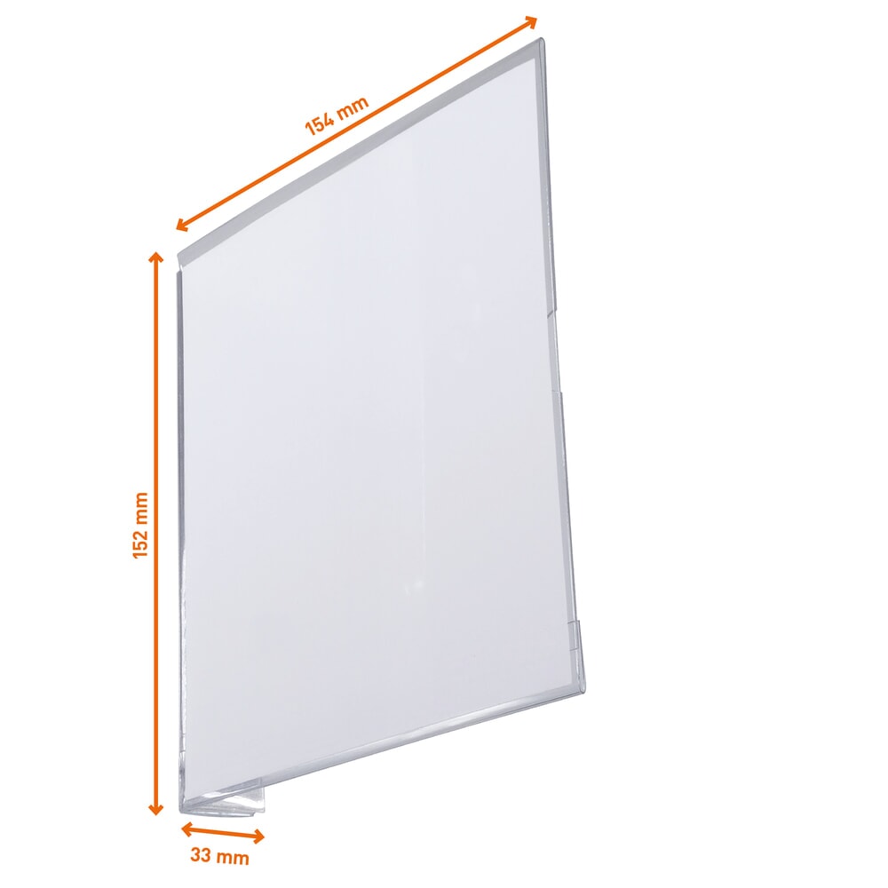 Productafbeelding nr. 2: DURABLE borden voor rekken, zelfklevend gangbord, 149 x 149 mm