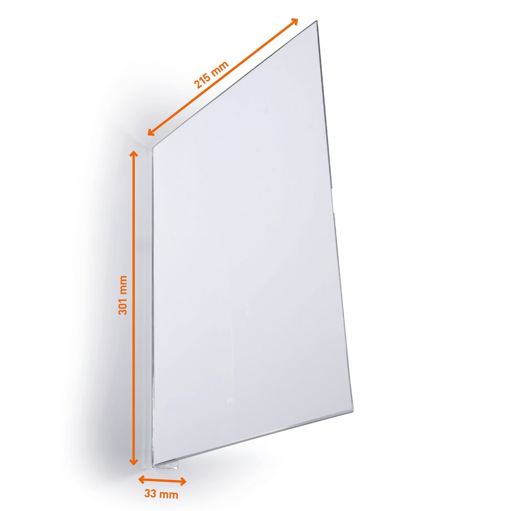 Productafbeelding nr. 2: DURABLE borden voor rekken, zelfklevend gangbord, A4 staand