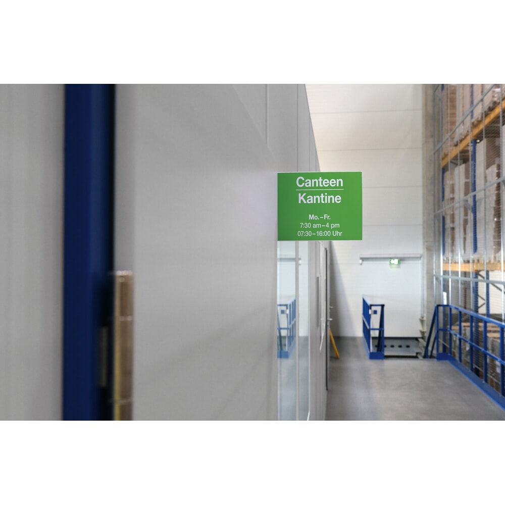 Productafbeelding nr. 3: DURABLE borden voor rekken, zelfklevend gangbord, A4 staand