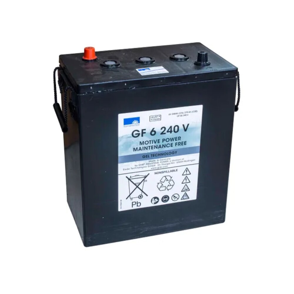 Product afbeelding: Accu 6 V / 240 Ah, gel, monobloc, 1 stuk/VE