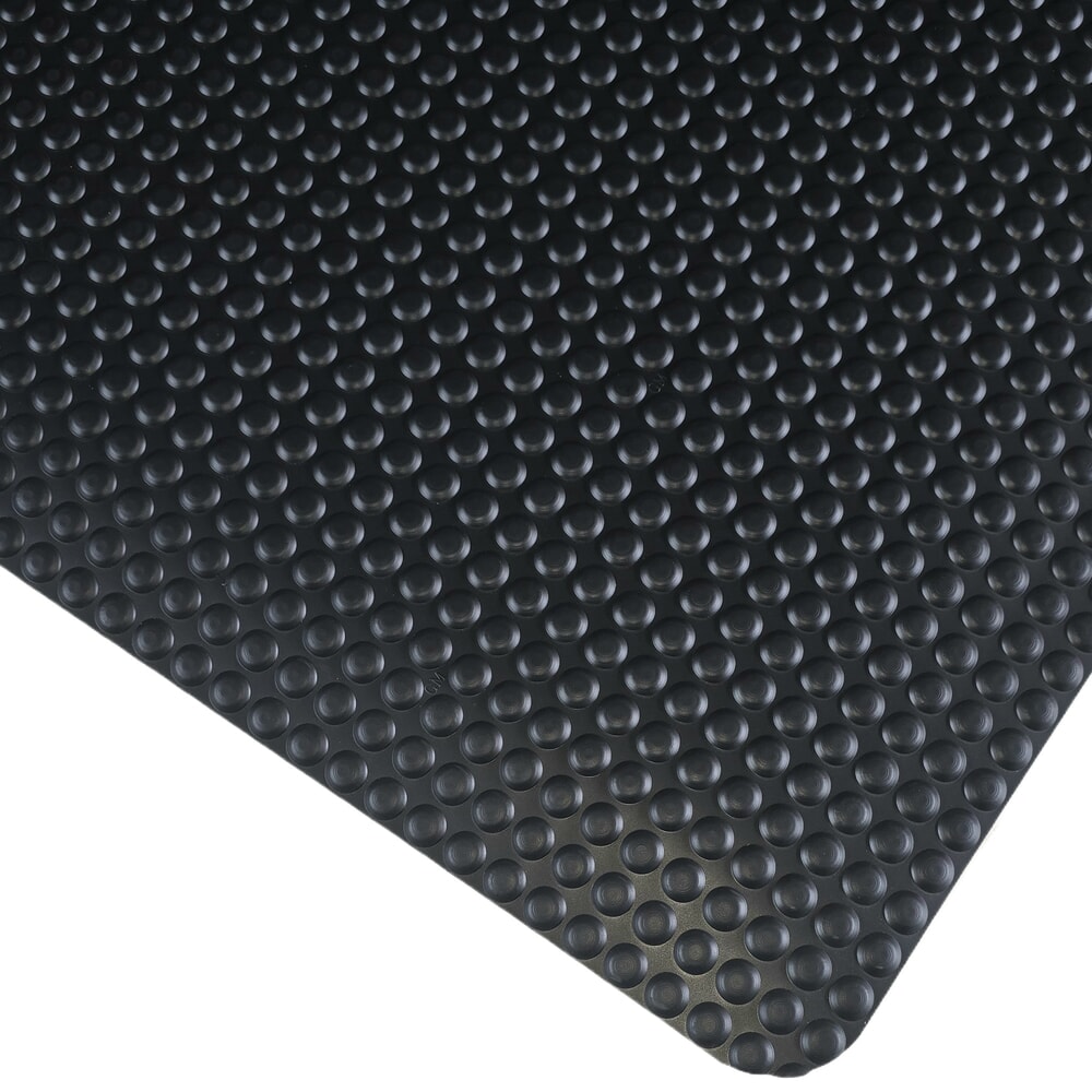 Product afbeelding: Steinbock® antivermoeidheidsmat ErgoSoft Pro, halfkogel profiel, 2-laags, BxL 900 mm x 1500 mm, zwart/geel