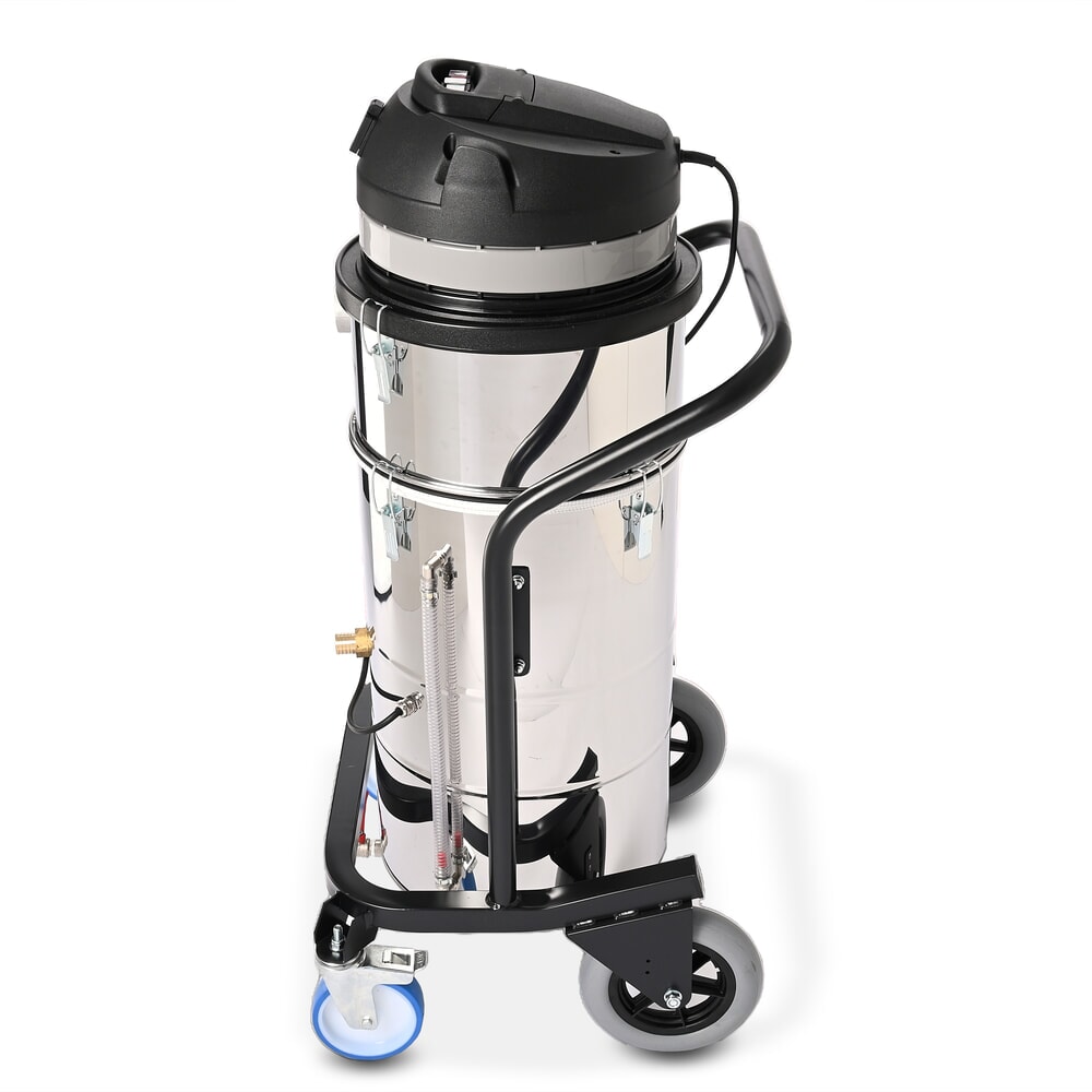 N° de l'image du produit 16 : Steinbock® aspirateur d’huile et de copeaux à pompe VS 2/90 SUB OIL, puissance max. 2 600 W, capacité 90 l, acier inoxydable