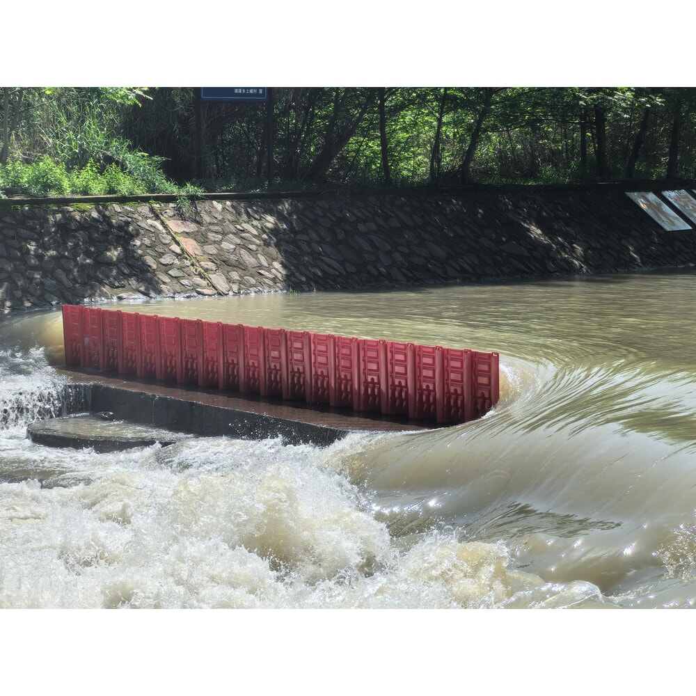Productafbeelding nr. 2: Steinbock® hoogwaterbarrière, eindstukken, hoogte 500 mm