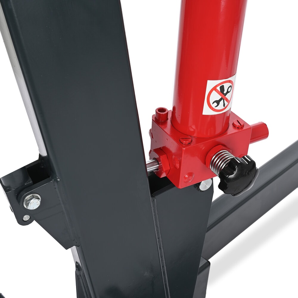 N° de l'image du produit 5 : Steinbock® Palan d’atelier avec châssis écarté et levée rapide, rabattable, capacité de charge 1 500-2 000 kg