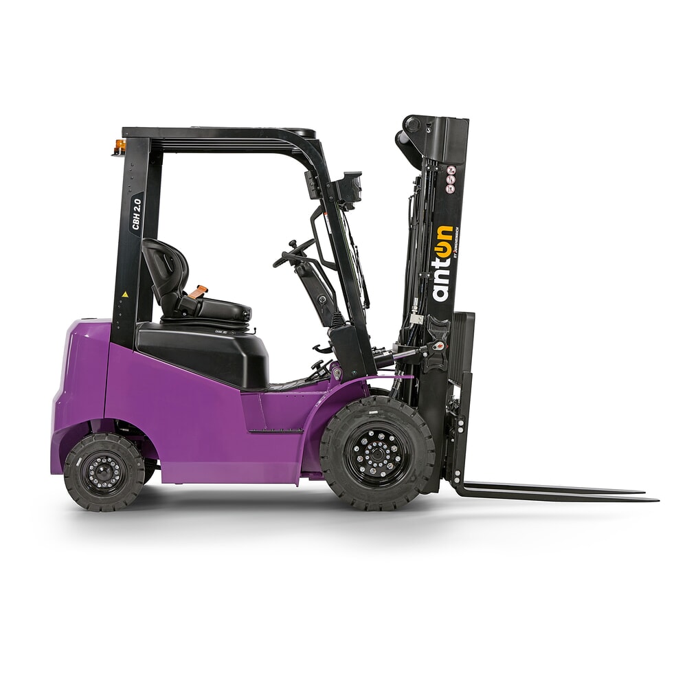 Productafbeelding nr. 7: AntOn by Jungheinrich elektrische heftruck CBH 2.0 met drievoudige telescoop hefmast, hefhoogte 4800 mm, draagvermogen 2000 kg, weerbeschermingscabine Eco, incl. inbouwlader
