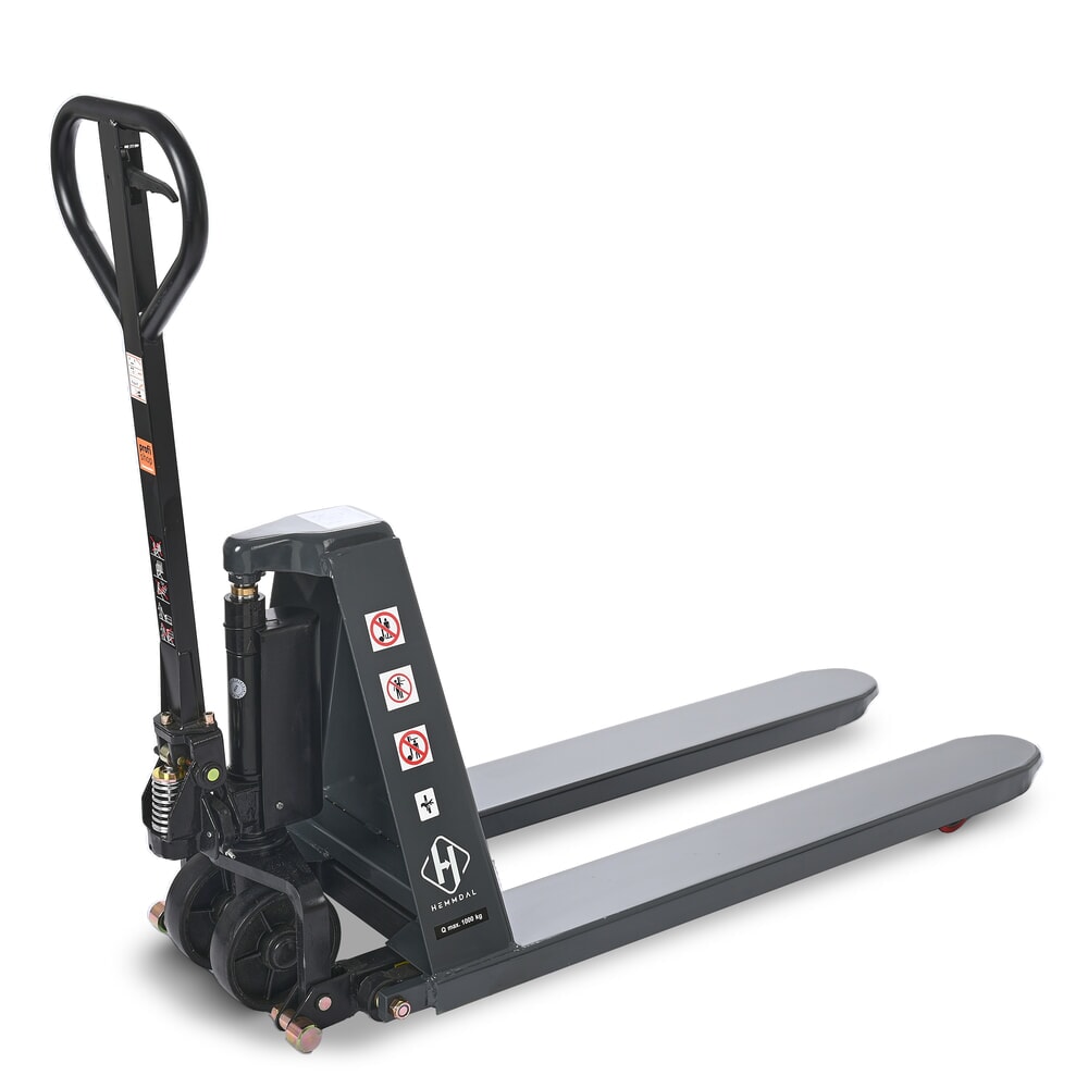 N° de l'image du produit 13 : Transpalette à ciseaux HEMMDAL PTM 1.0 Scissor, capacité de charge 1 000 kg, longueur des fourches 1 150 mm, polyuréthane, galets simples