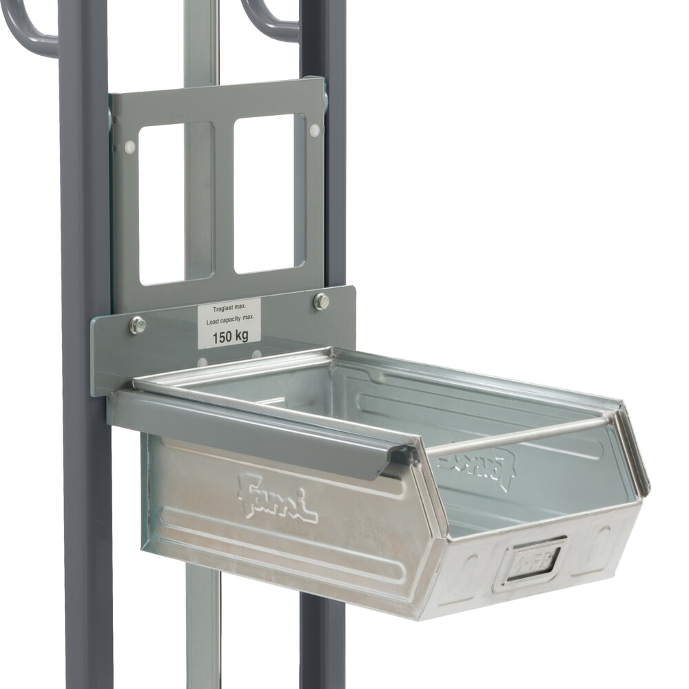 N° de l'image du produit 2 : Chariot de levée Ameise® avec dispositif de prise à fourche, pneus gonflables